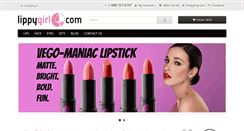 Desktop Screenshot of lippygirl.com